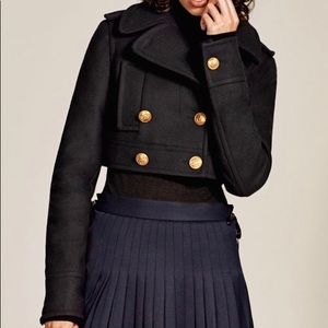 Zara Studio Crop Coat